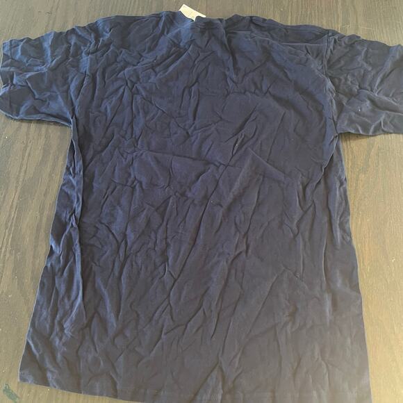 NWT Vintage Hokusai Wave Art Navy T-shirt MFA Museum Of Fine Arts Boston Lrg JL - Picture 4 of 8